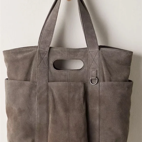 Free People Suede Caravan Tote NWOT❤️ - Picture 7 of 7